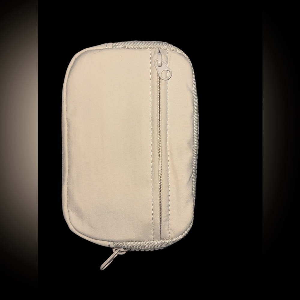 Key wristlet with wallet. Holds cards, lip balms, keys, cash, accessories on go